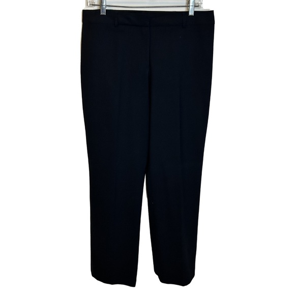 Jones New York Collection Platinum | Black Stretch Straight Leg Trouser Size 8 - Picture 2 of 11
